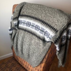 cute oversized green sweater